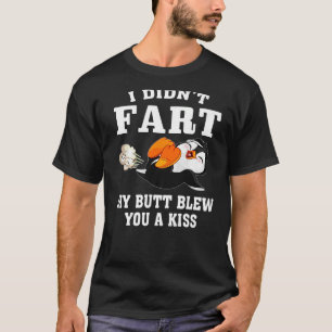 Camiseta Pinguim que eu não fiz meu Bumbum te fez um beijo