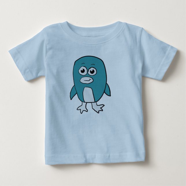 Camiseta Pinguim Retro (Frente)