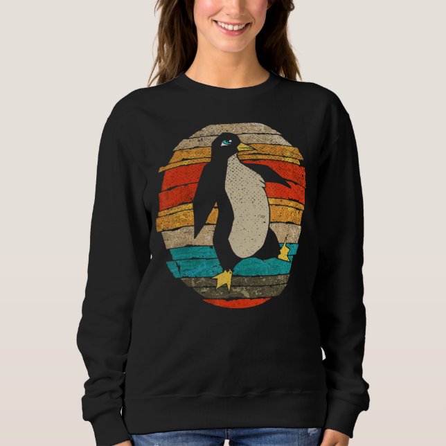 Camiseta Pinguim retrô (Frente)
