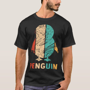 Camiseta Pinguim Retro Imperador do Mar Rei Pinguin Pengu
