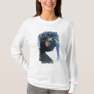 Camiseta Pinguim Saltador-rochoso (Eudyptes chrysocome)