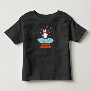 Camiseta Pinguim Skate De nascer A Gelo