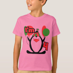 Camiseta Pinguim sou 4 t shirts e presentes