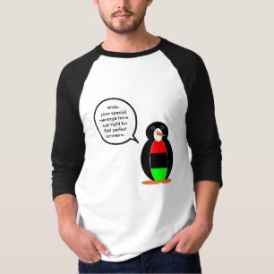 Camiseta Pinguim Sra Personalizada Diáspora Africana Falant