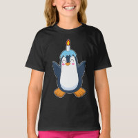 Pinguin Birthday Candle
