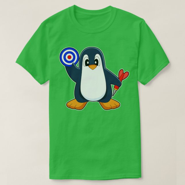 Camiseta Pinguin Darts Dart (Frente do Design)