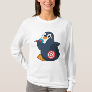 Camiseta Pinguin Darts Dart Dartboard