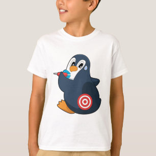 Camiseta Pinguin Darts Dart Dartboard