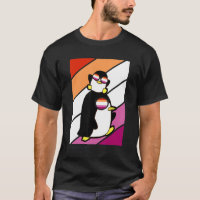 Pinguin Pride Lésbica Bandeira Lgbtq Orgulho de Al