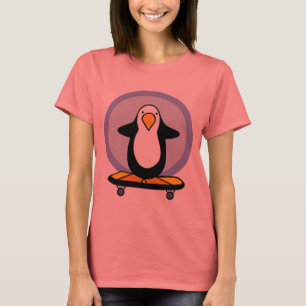 Camiseta Pinguin Skateboarder