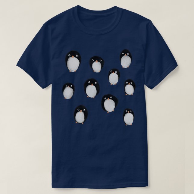 Camiseta Pinguins (Frente do Design)