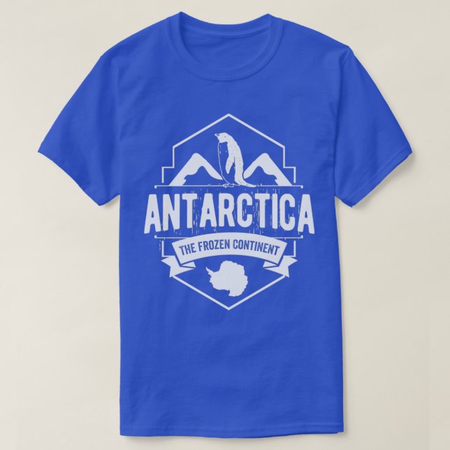 Camiseta Pinguins Antártica (Frente do Design)