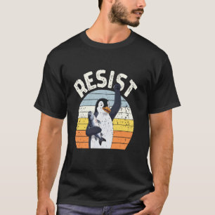 Camiseta Pinguins Ativismo de Resistência Clássico Nós Apoi