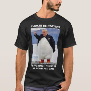 Camiseta Pinguins contra Tarifas Anti-Trump