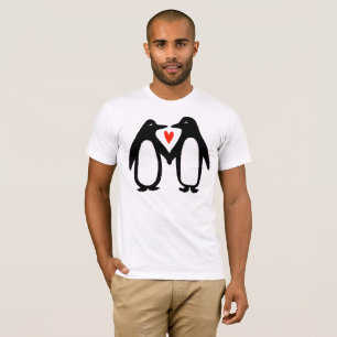 Camiseta Pinguins Cujos Pinguins Seguram Mãos