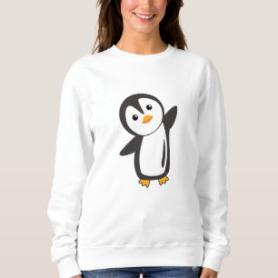 Camiseta Pinguins Cutes Para Crianças Pássaros Engraçados