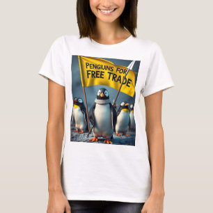 Camiseta Pinguins De Comércio Livre