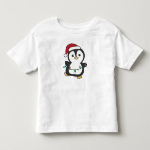 Camiseta Pinguins de Natal de Inverno Pinguins