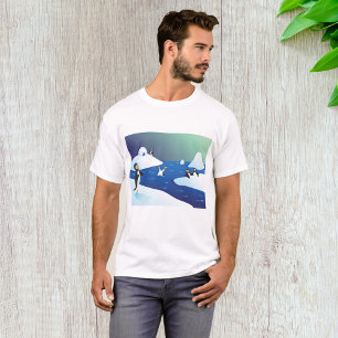 Camiseta Pinguins E Gelo