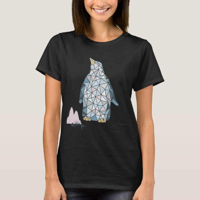 Camiseta Pinguins fofos (Frente)