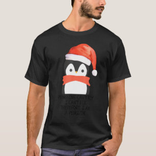 Camiseta Pinguins não podem voar Eu não posso voar, portant