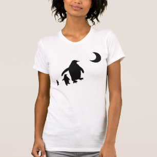 Camiseta Pinguins no luar antárctico