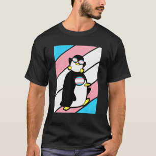 Camiseta Pinguins Orgulho Sinalizador Transgênero Lgbtq Oru