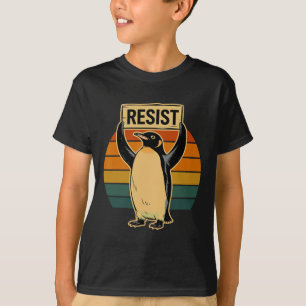 Camiseta Pinguins Pinguins Contra Pinguins Engraçados