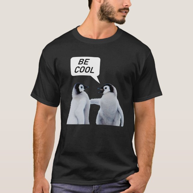 Camiseta Pinguins sejam Bobo Legal (Frente)