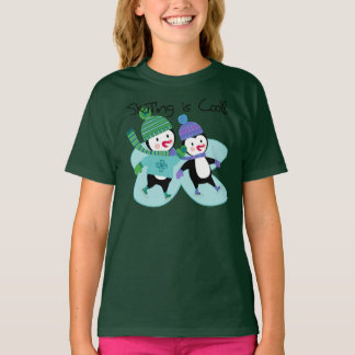 Camiseta Pinguins Skating é Legal