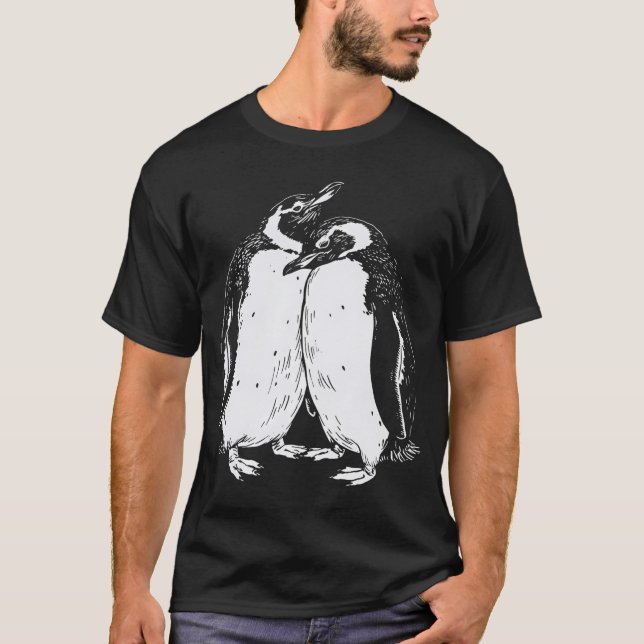 Camiseta Pinguins Snuggles (Frente)