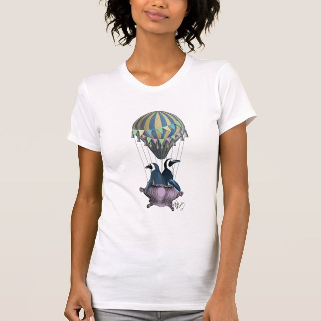 Camiseta Pinguins voadores (Frente)