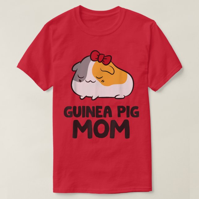 Camiseta Pinheiro-da-índia Mãe Guiné Porco Mama Cueca Guiné (Frente do Design)