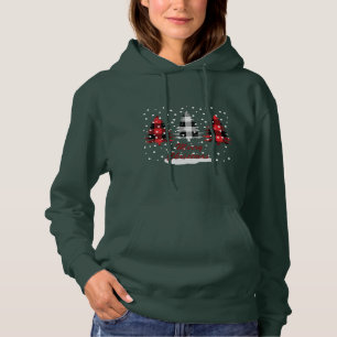 Camiseta pinheiro de xadrez de búfalo