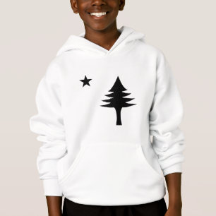 Camiseta Pinheiro e estrelado de 1901 do Estado do Maine