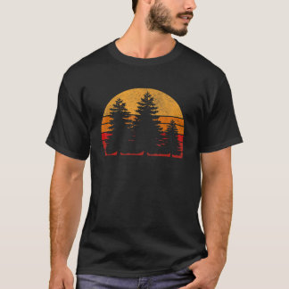 Camiseta Pinheiros do exterior - Homens com saídas naturais