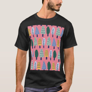 Camiseta Pinheiros lindos: padrão infantil.