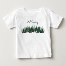 Camiseta Pinheiros verde floresta natureza Natal Feriado  