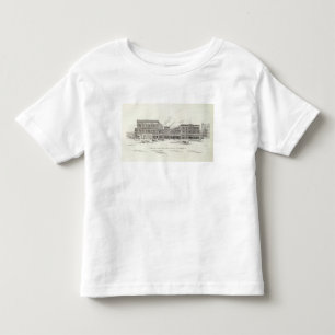 Camiseta Pinho e Califórnia dianteiros da zona leste