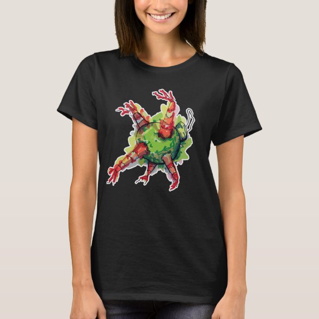 Camiseta Piniata de Natal (Frente)