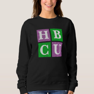 Camiseta Pink and Green HBCU Block Letters  