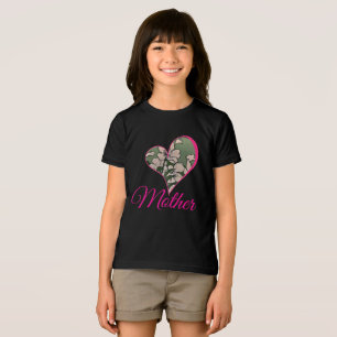 Camiseta Pink Blossom Verde