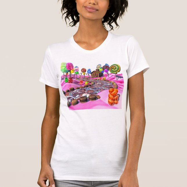 Camiseta Pink Candyland (Frente)