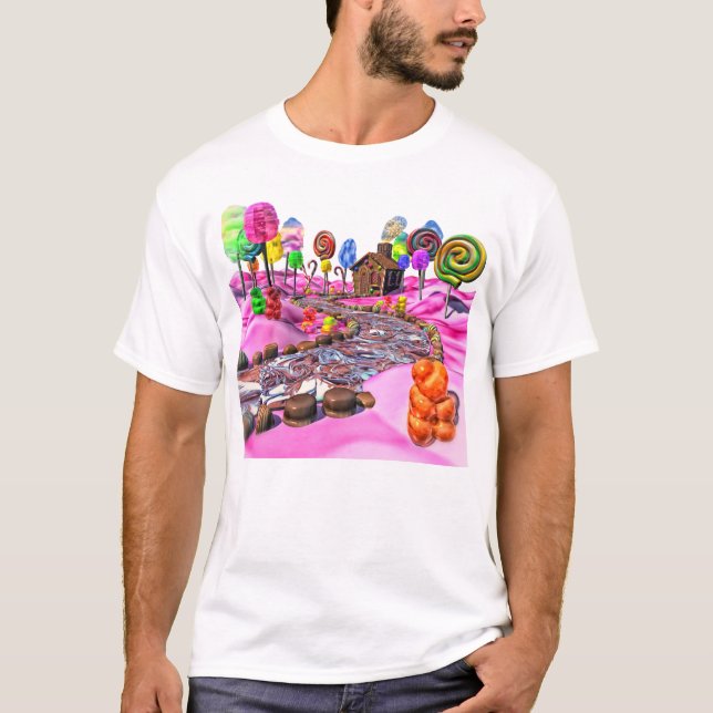 Camiseta Pink Candyland (Frente)