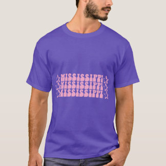 Camiseta Pink do Mississippi