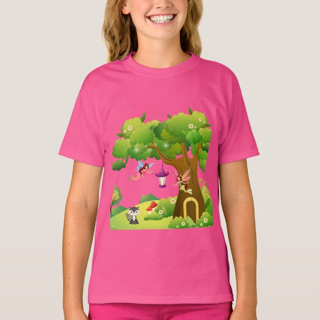Camiseta Pink Fairytopia (Frente)