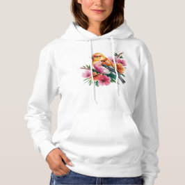 Camiseta Pink Flower Bird