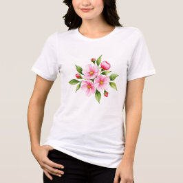 Camiseta Pink flowers 