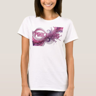 Camiseta PINK FOCUS Rosa Bonita