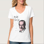 Camiseta Pink Freud Sigmund Freud<br><div class="desc">Presente ou camisa de excelente para amantes de música antigos,  ou fãs de psiquiatria e psicanálise.</div>